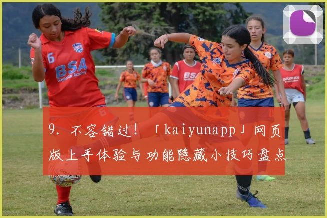 9. 不容错过！「kaiyunapp」网页版上手体验与功能隐藏小技巧盘点